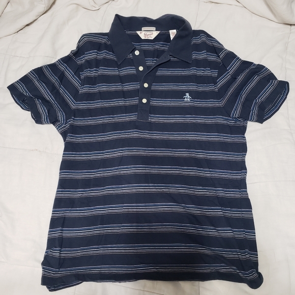 Original Penguin By Munsingwear Kid's Stripped Polo Shirt - Picture 1 of 4